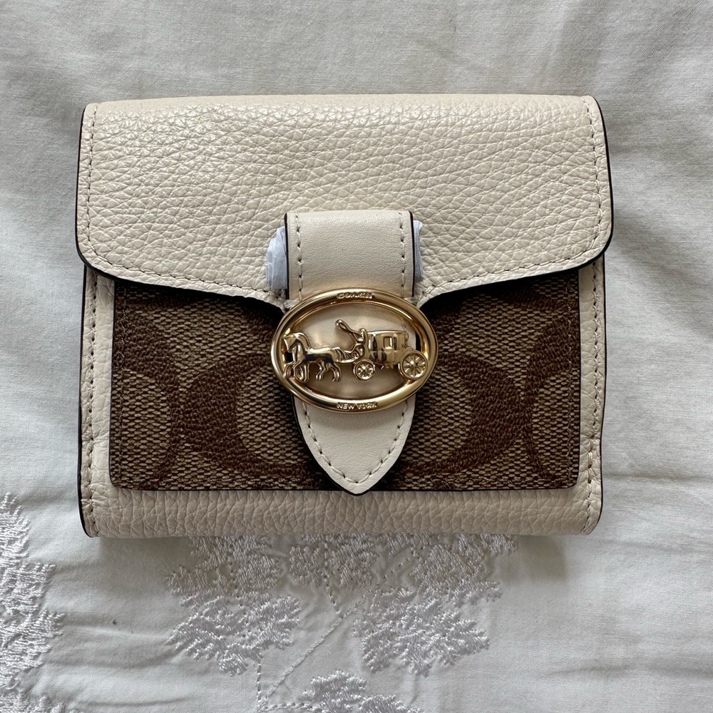Authentic Coach Georgia Small Wallet